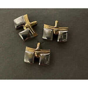 Bulova 98L56 Women's Watch Extra Links 13mm Two Tone Steel - Lot of 3